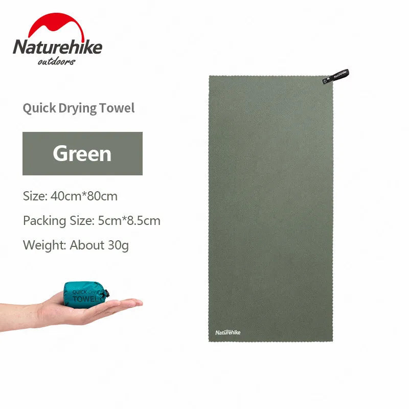 Naturehike Quick Drying Towel Ultralight Breathable Portable Bath Swimming Gym Bath Fitness Towel Outdoor Beach Swimming Towels