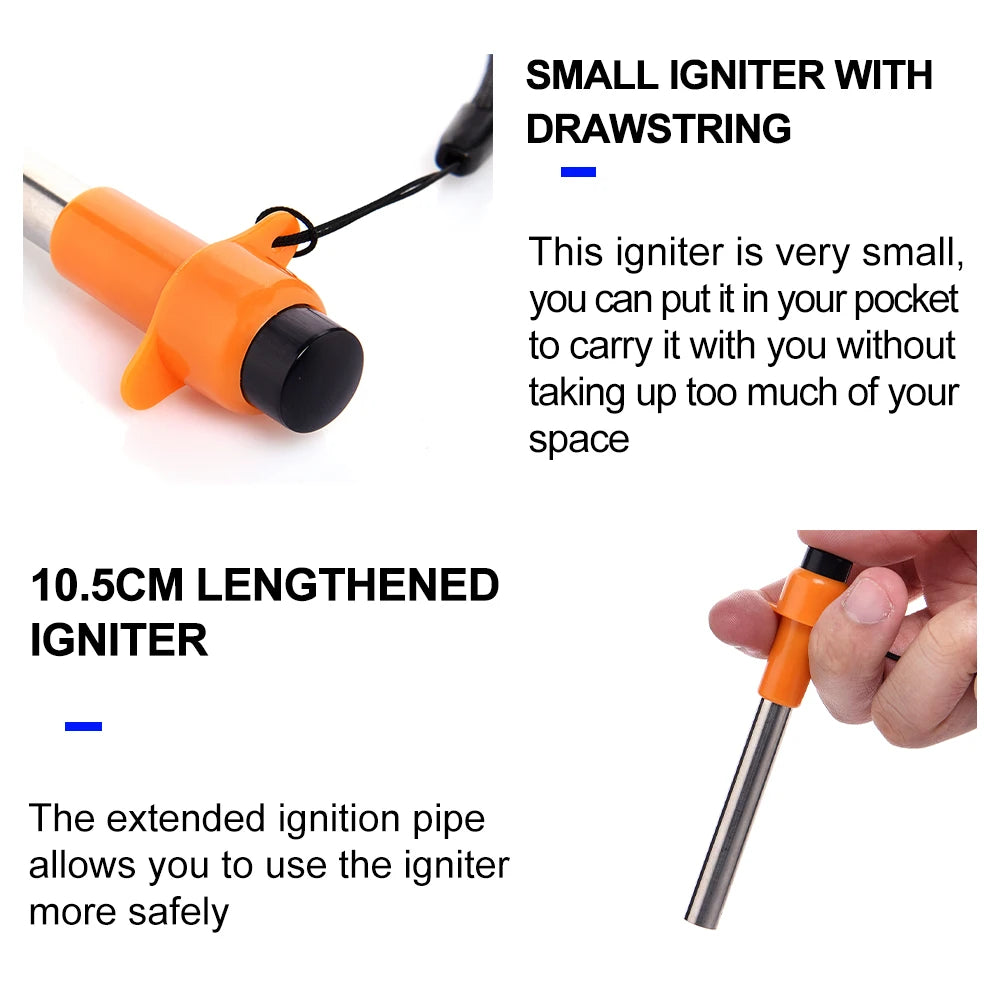Widesea Stove Pulse Ignition Device Camping Portable Outdoor Piezoelectric Igniter Lighter Kitchen Gas Burner Accessories Trade