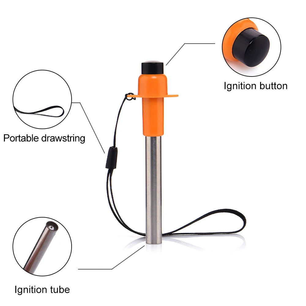 Widesea Stove Pulse Ignition Device Camping Portable Outdoor Piezoelectric Igniter Lighter Kitchen Gas Burner Accessories Trade