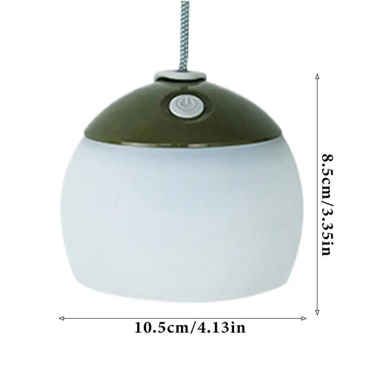 Camping Tent Light With Hook 4 Mode Adjustable LED Light Portable Outdoor Lantern Rechargeable LED Tent Lantern For Fishing Camp