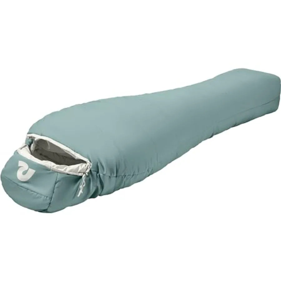 Dream Mummy Sleeping Bag - 5 15 and 30°F Cold Weather Camping and Travel Essential Gear with Water - Resistant Shell and Synthe