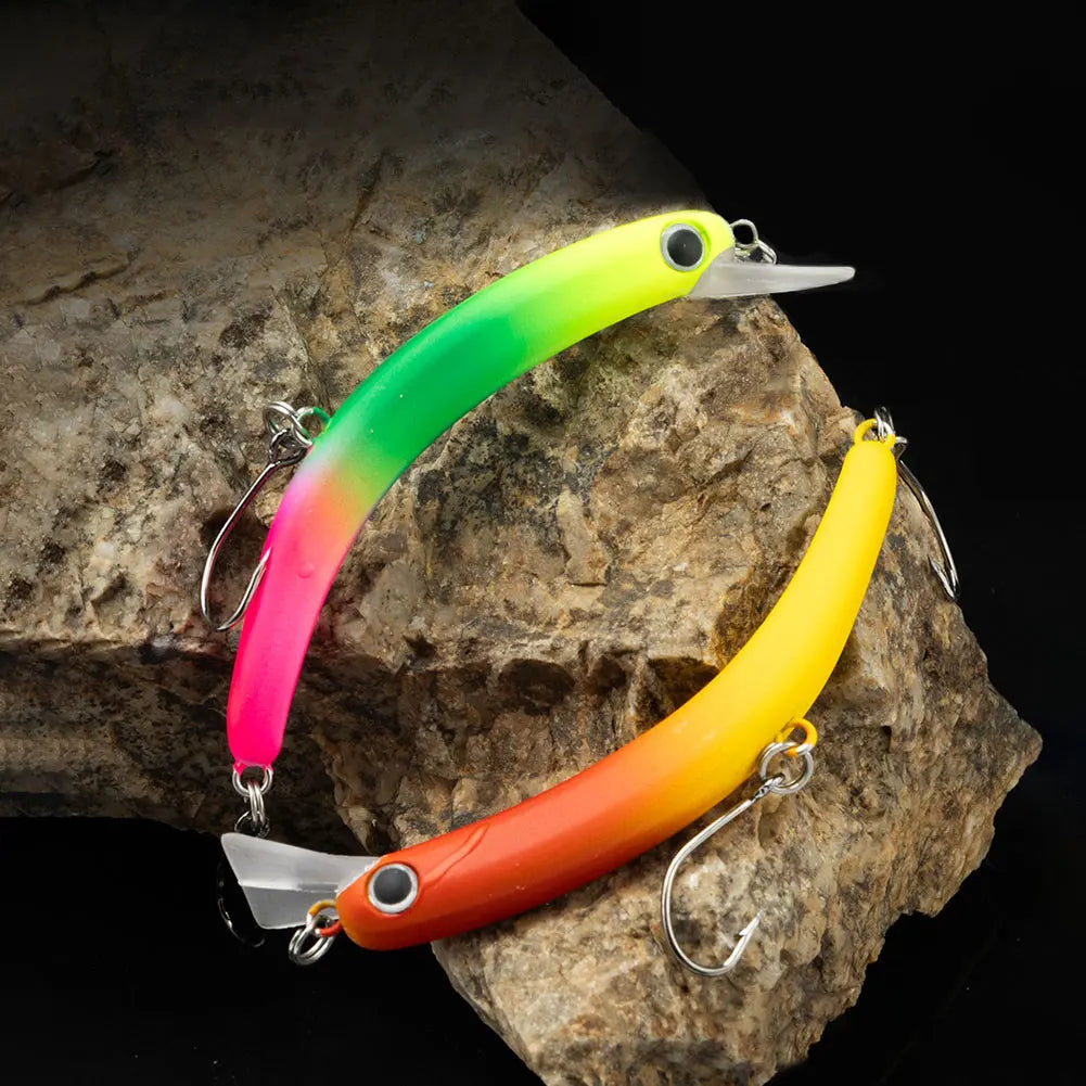 Sinking Lure Bend Baits Crankbait 4g 63mm Trout Wobbler Fishing Lure Artificial Hard Bait Fishing Accessories
