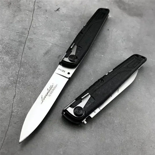 Multi-functional Folding Knife Made with Durable 440C Steel Outdoor Camping Hiking EDC Adventure Survival Tool Fishing Knife