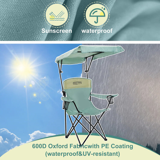Outdoor Furniture YoungWood Portable Folding Camping Chair With Armrests Lightweight Travel Chair Aluminum Alloy Fishing Chair