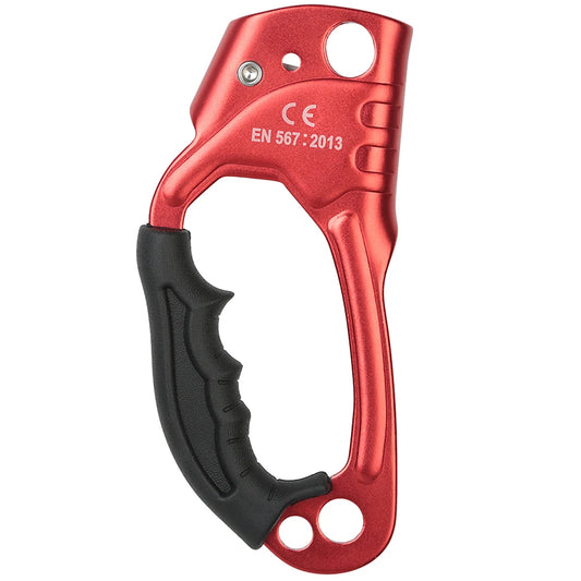 Hand Ascender Vertical Rope Ascender Rock Climbing Equipment Aloft Working Climbing Protective Tools 140kg Bearing Capacity