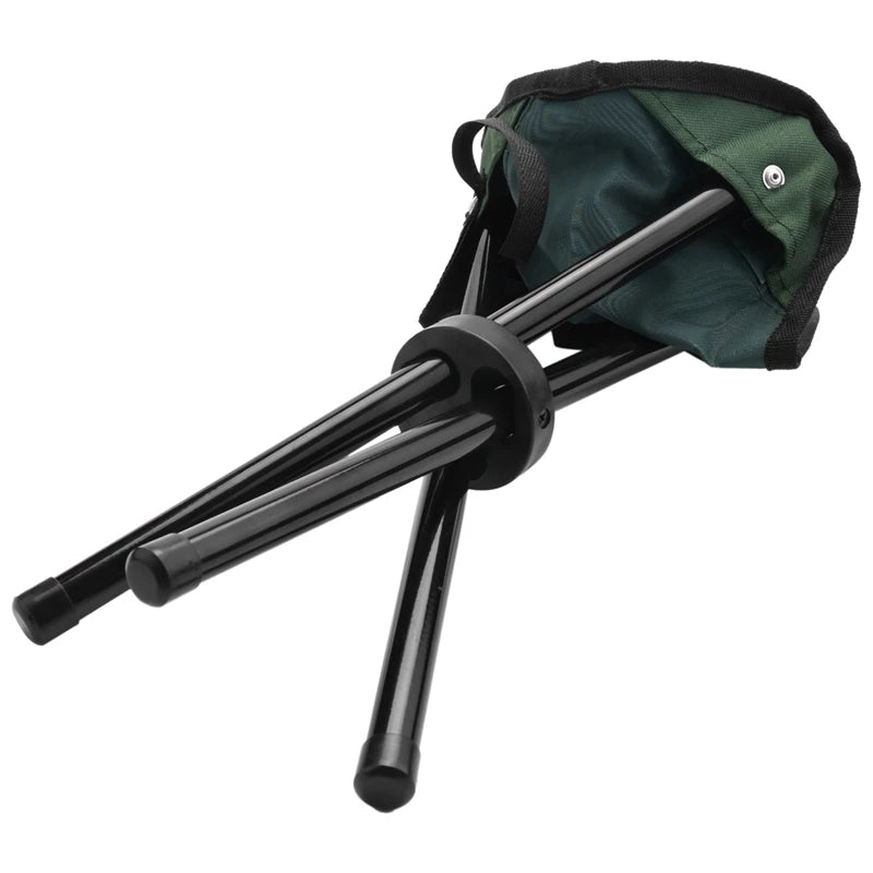 Folding Tripod Stool Outdoor Portable Camping Seat Lightweight Fishing Chair NEW