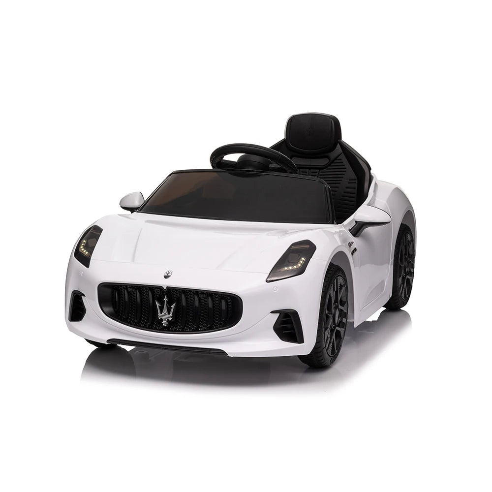 Toddlers Ride On Car Toy 12V Powered for Children with Remote Control Spring Suspension Bright Lights 4 Wheel Electric Vehicle