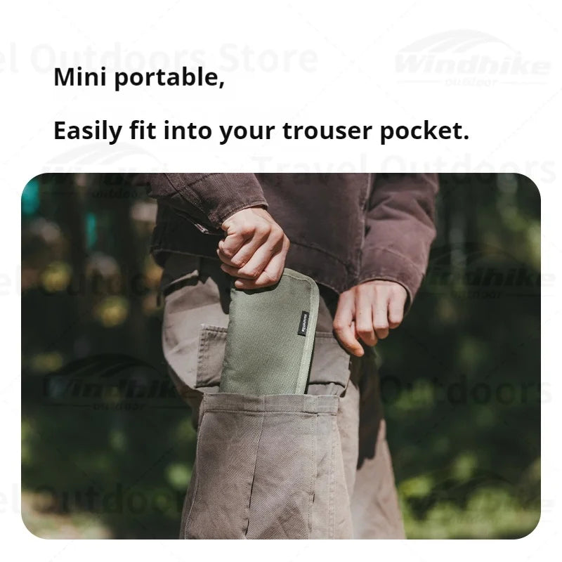 Naturehike Camping Folding Chair Portable Fishing Stool Thicken Sponge Hiking Seat Outdoor Lightweight Aluminium Camping  Chairs