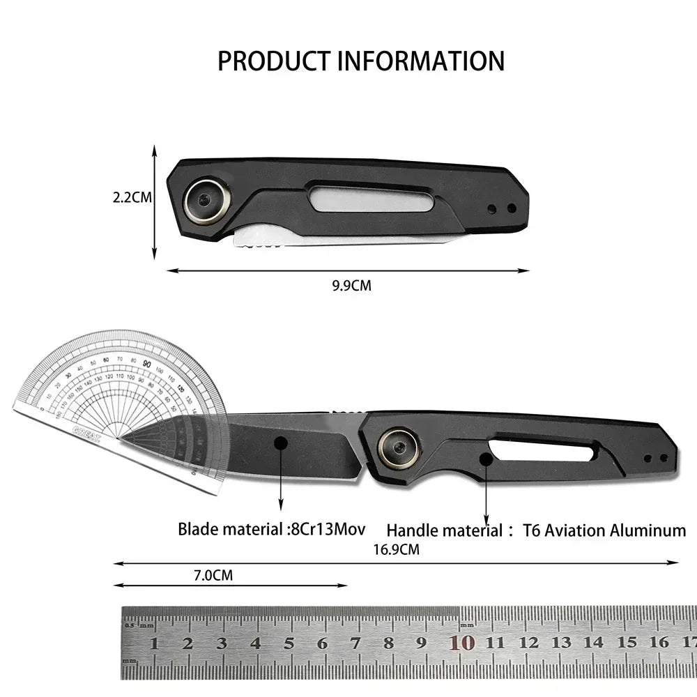 KS 7550 Launch 11 Folding Knife 2.75" CPM-154 Steel Blade Outdoor Camping Portable Pocket Knife Multi-purpose EDC Tool Gift