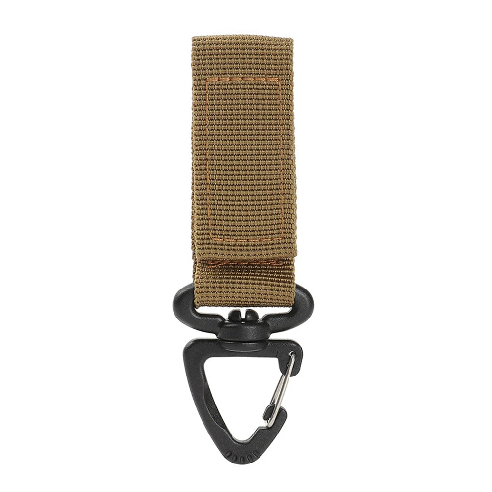 Keychain Buckles Clip D Ring Carabiners Clip 360-Degree Rotation Large D Ring Shape Carabiner Lightweight Keyring Keychain Hook
