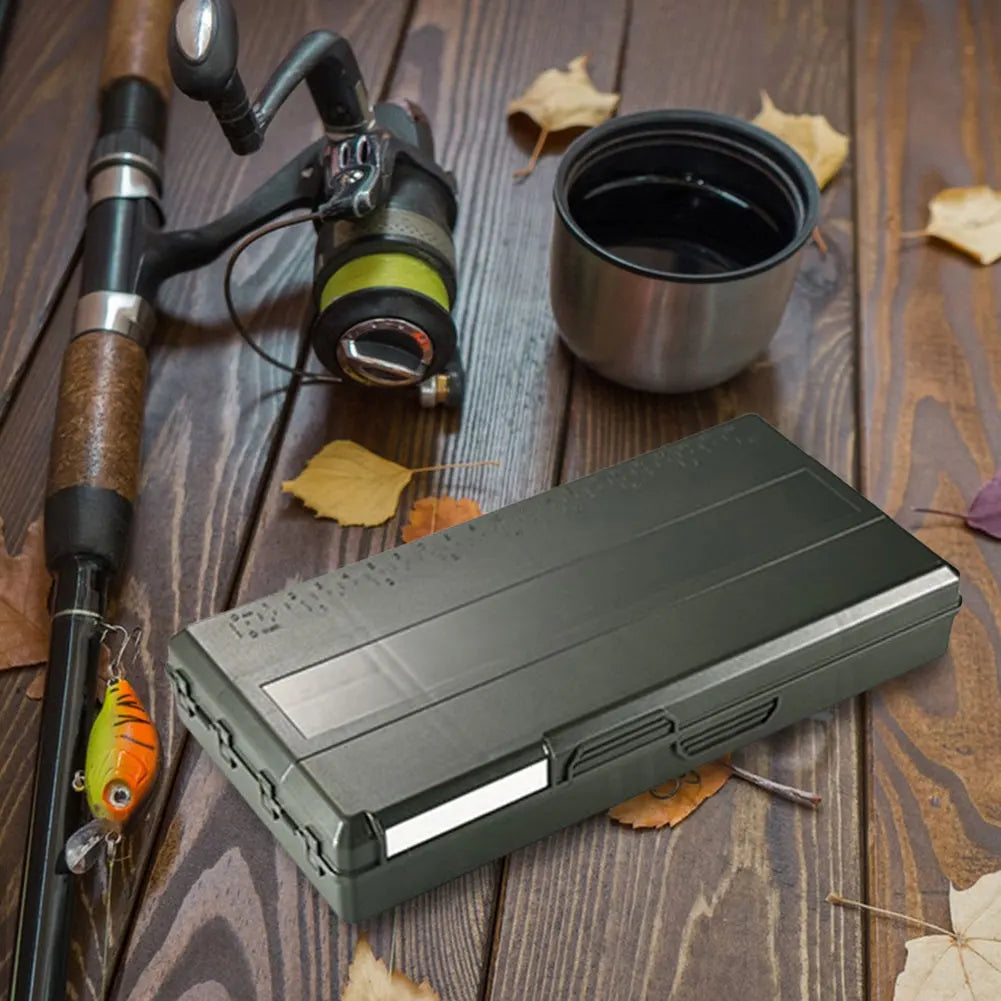 Carp Fishing Organizer Box Portable Fishing Tackle Storage Organizer Portable Spoon Hook Bait Box Fishing Gear Accessories