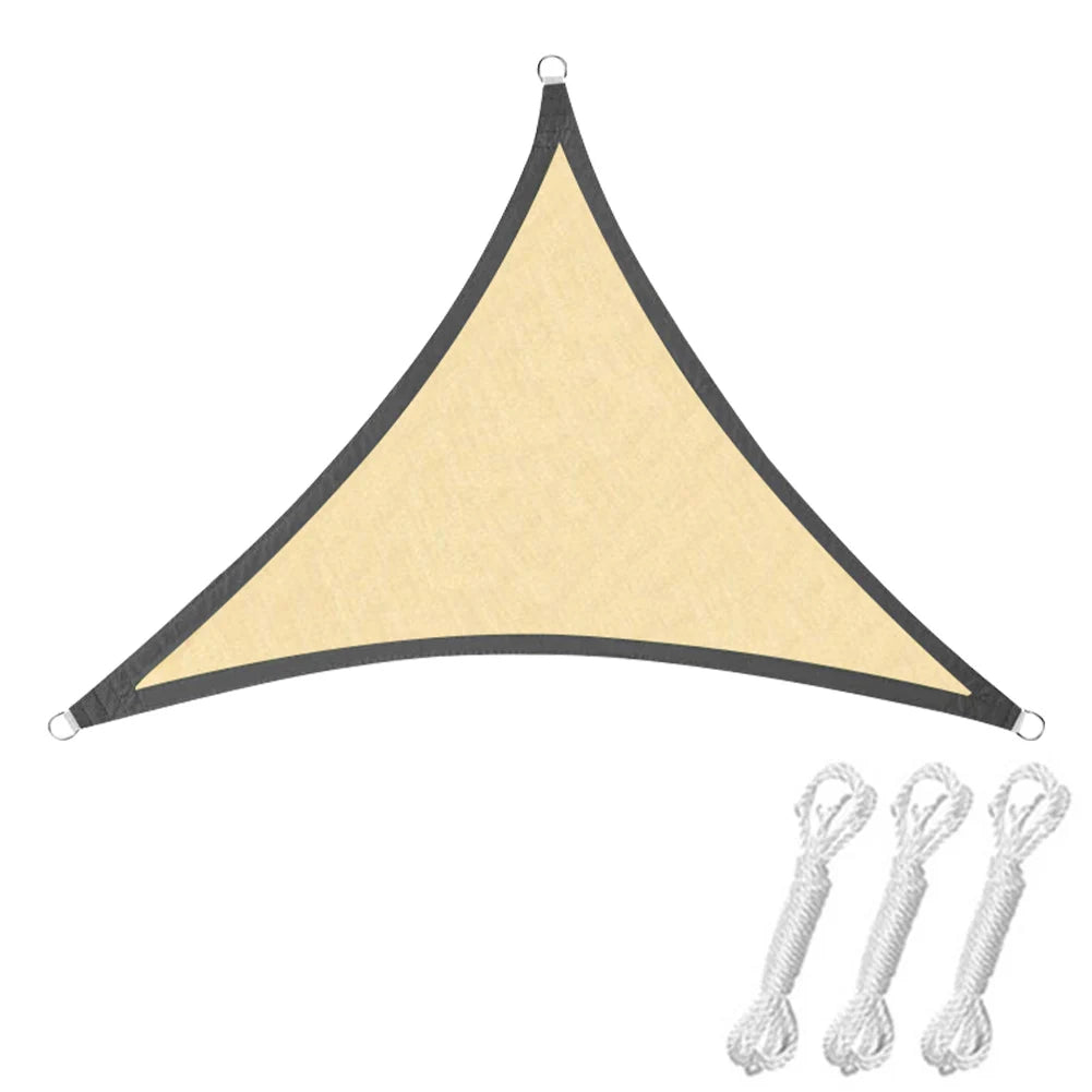 Sun Shade UV Block Oxford Cloth Canopy Patio Cover Breathable Sunlight Block Awning for Backyard Lawn Garden Outdoor Activities