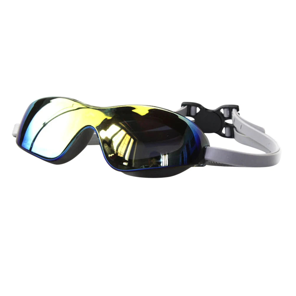 Swimming Goggles Adjustable Electroplate Diving Glasses No Leaking Swim Sports Eyewear for Women Men Youth Kids