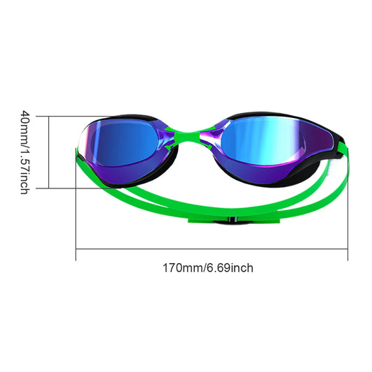 Professional Swimming Myopia Goggles Anti-Fog Swim Goggles Adult Anti-Fog UV Protection Lens Men Women Waterproof Myopia Goggles