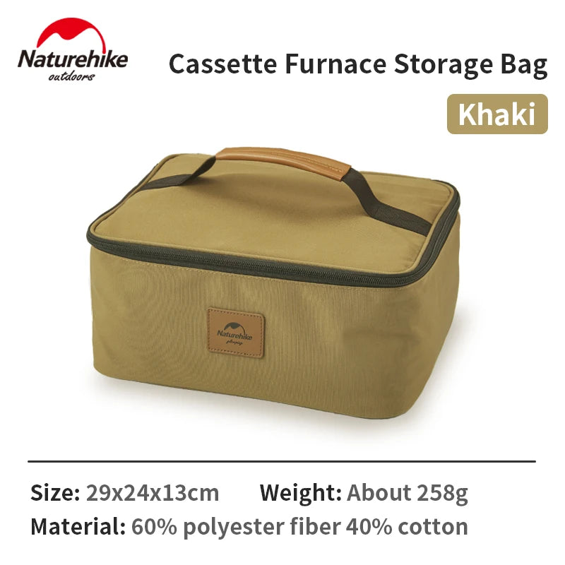 Naturehike Cassette Furnace Storage Bag Picnic Polyester 29×24×13CM Portable Lightweight Camp Supplies Outdoor Camping Equipment
