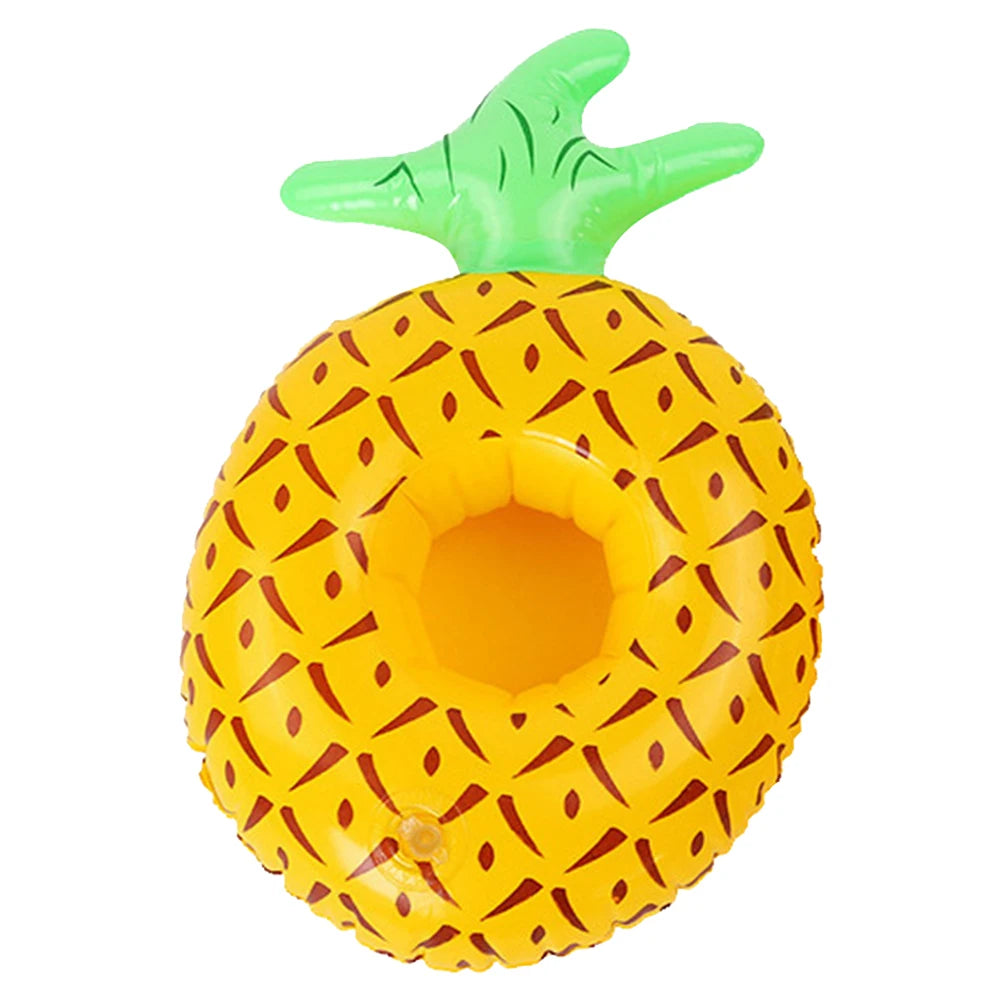 Float Beer Drink Tray Inflatable Swimming Pool Drink Cup Stand Cooler Table Party Supplies Gift for Family Friends