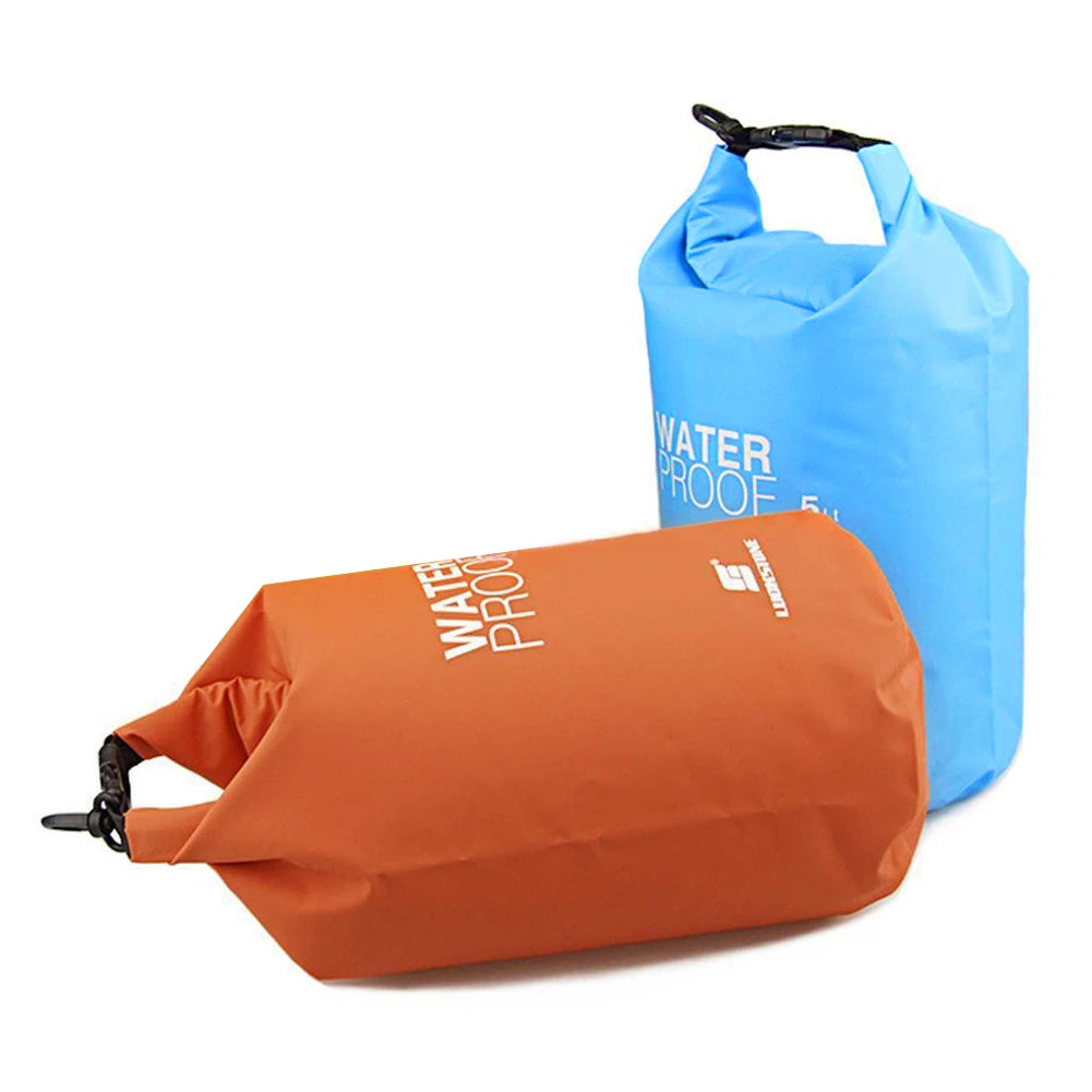 5L Waterproof Dry Bag Phone Pouch Ultralight Drifting Swimming Clothes Storage Bag for Kayaking Rafting Boating Camping