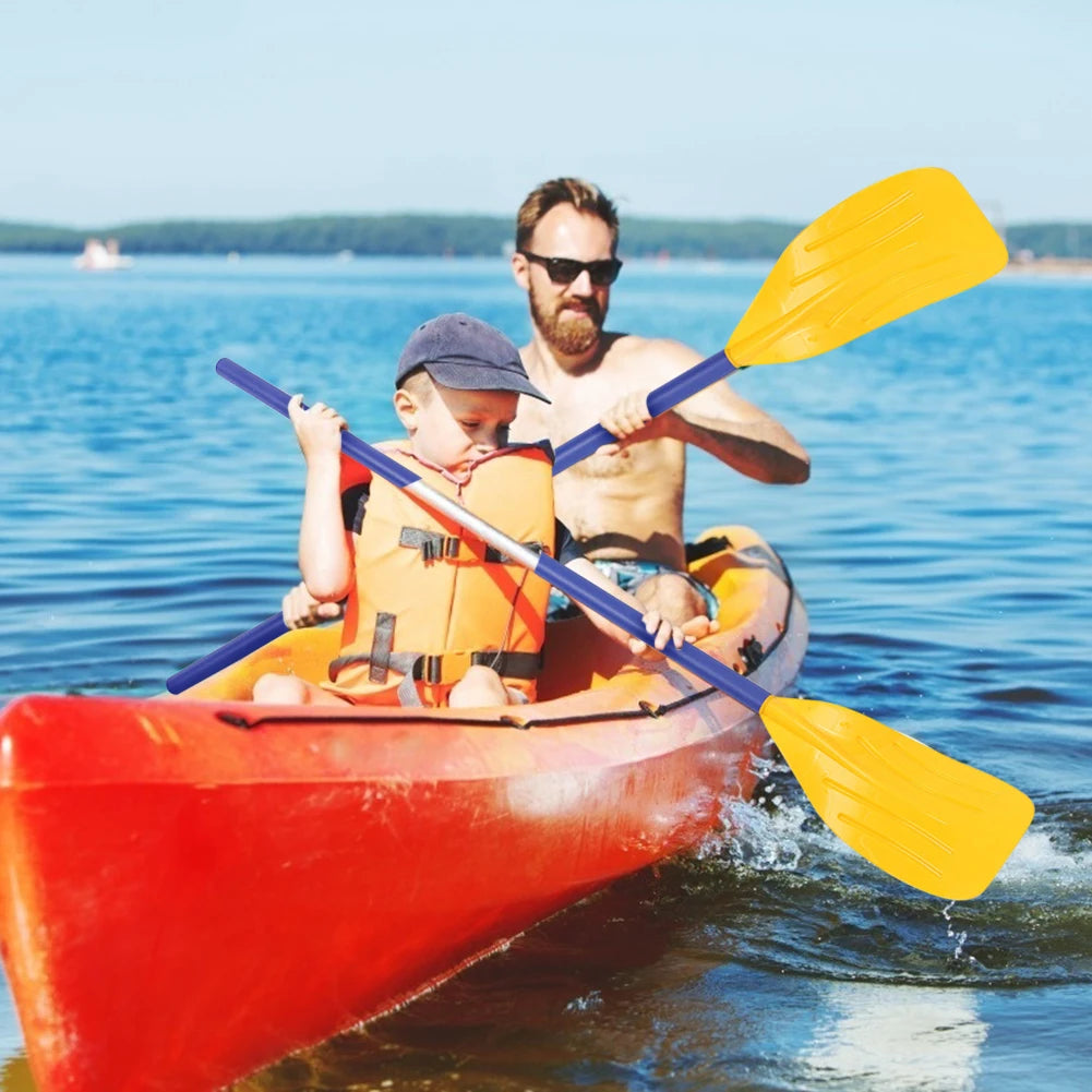 1 Pair 120cm Detachable Boat Rafting Paddle Canoe Surfing Oar Boating Accessory Safety Portable Accessories for Water Sports