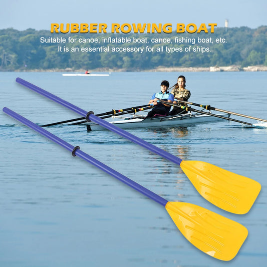 1 Pair 120cm Detachable Boat Rafting Paddle Canoe Surfing Oar Boating Accessory Safety Portable Accessories for Water Sports
