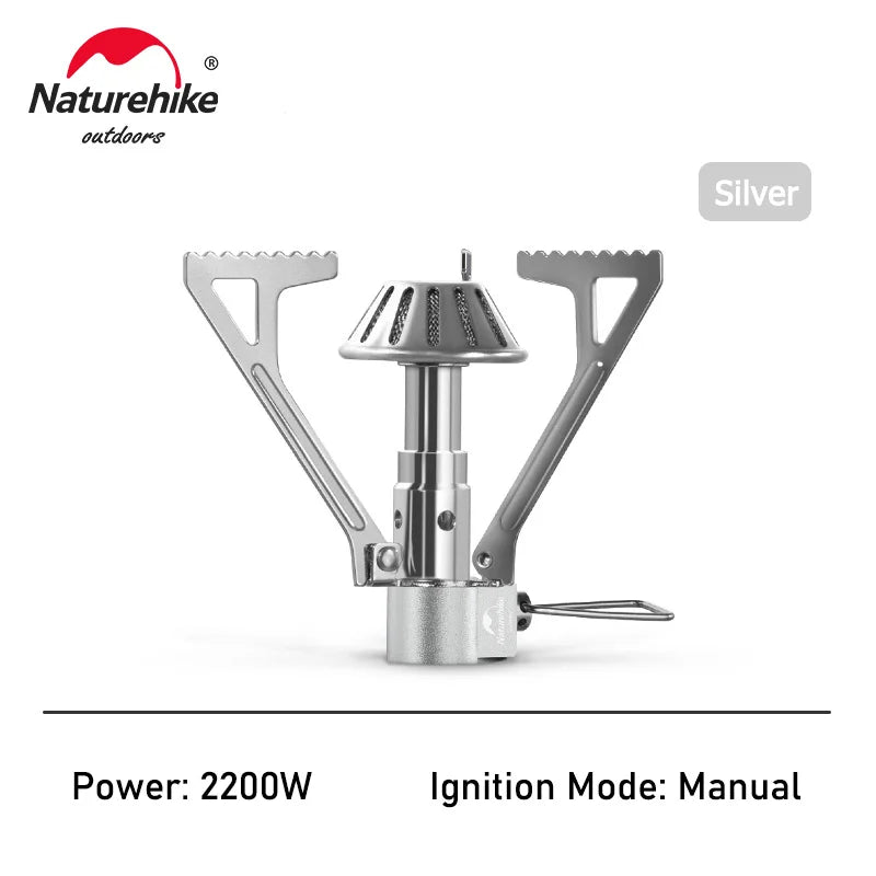 Naturehike Gas Stove Tourist Gas Burner Camping Stove Mini Stove Outdoor Picnic Outdoor Ultra Light Hiking Travel Gas Stove