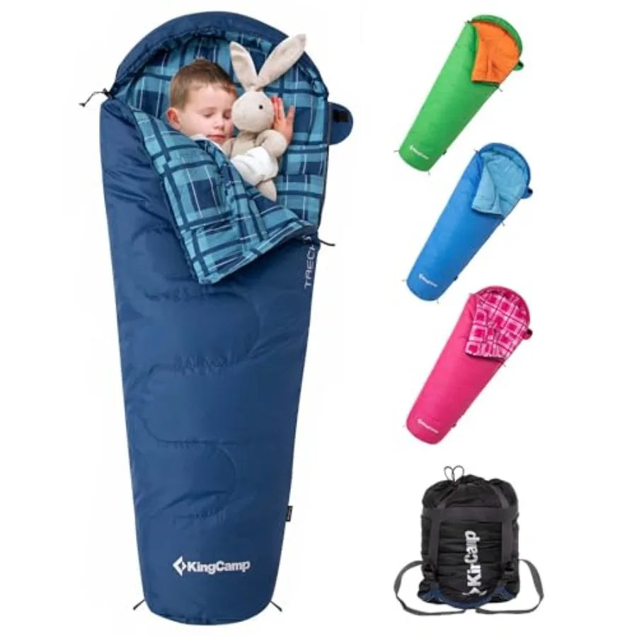 45°F Sleeping Bag Lightweight Waterproof and Compact Flannel Sleeping Bags Cold Weather and Warm Youth Essentials Gear Accessor