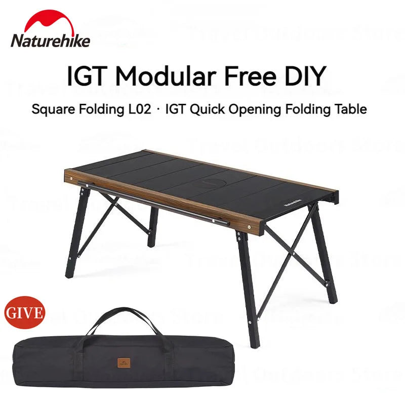 Naturehike Outdoor Folding Table Folding IGT Table Accessories Multifunctional Portable Picnic Only Accessories Stove Bracket